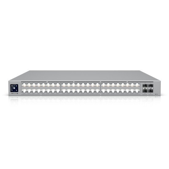 Ubiquiti UniFi Pro XG 48 PoE Géré L3 10G Ethernet (100/1000/10000) Connexion Ethernet POE 1U Gris