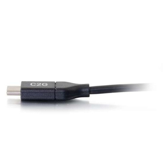 C2G 1,8 M CÂBLE USB-C VERS USB-C 2.0 MÂLE VERS MÂLE (5A)