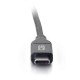 C2G 1,8 M CÂBLE USB-C VERS USB-C 2.0 MÂLE VERS MÂLE (5A)