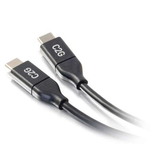 C2G 1,8 M CÂBLE USB-C VERS USB-C 2.0 MÂLE VERS MÂLE (5A)