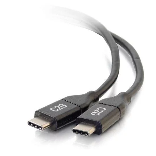 C2G 3 M CÂBLE USB-C VERS USB-C 2.0 MÂLE VERS MÂLE (5 A) C2G 3 M CÂBLE USB-C VERS USB-C 2.0 MÂLE VERS MÂLE (5 A)