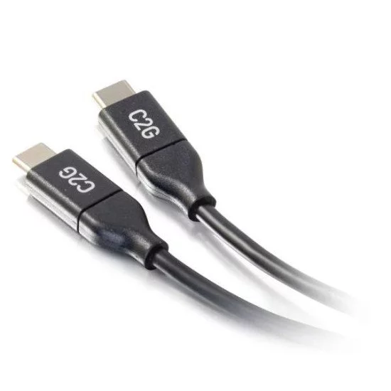 C2G 3 M CÂBLE USB-C VERS USB-C 2.0 MÂLE VERS MÂLE (5 A) C2G 3 M CÂBLE USB-C VERS USB-C 2.0 MÂLE VERS MÂLE (5 A)