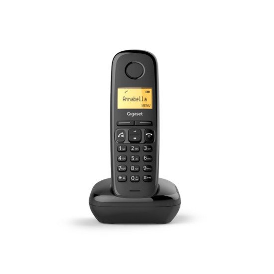 Gigaset A270 Téléphone analog/dect Identification de l'appelant Noir