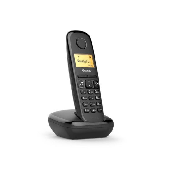 Gigaset A270 Téléphone analog/dect Identification de l'appelant Noir