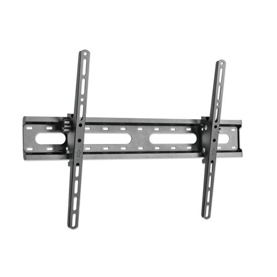 Manhattan Support mural pour TV/moniteurs (inclinable), écrans 37"–65", Compatibilité VESA : de 200x200 à 600x400 mm (vérifiez les dimensions des quatre trous de fixation à l'arrière), charge max. 45 kg, noir