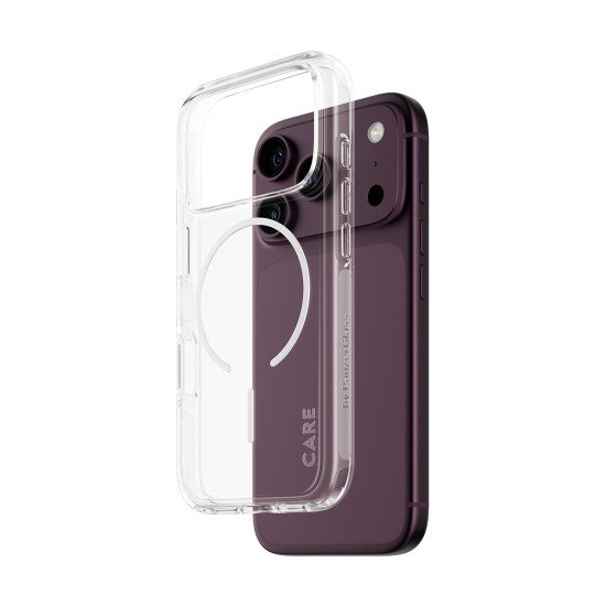 PanzerGlass CARE™ by ® Urban Explorer Case Transparent w. White MagSafe iPhone 2026 Pro | 17 Pro coque de protection pour téléphones portables Housse