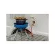 Campingaz Party Grill 400 Caravan Dessus de table propane/butane Noir, Bleu, Acier satin 2000 W Campingaz Party Grill 400 Caravan Dessus de table propane/butane Noir, Bleu, Acier satin 2000 W