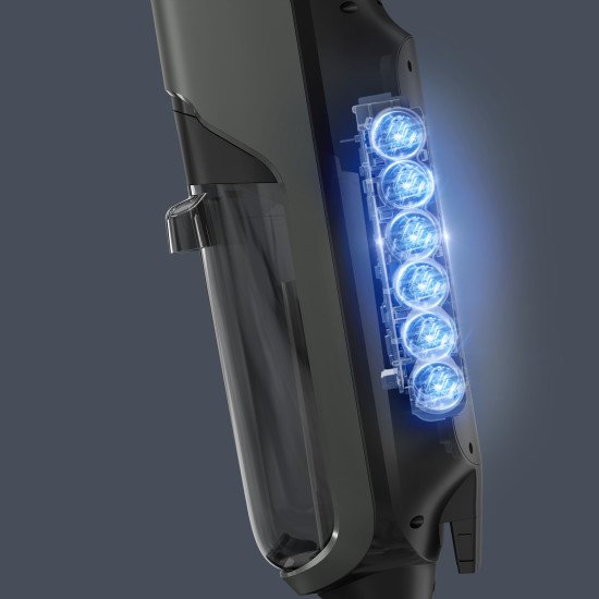 Rowenta X-Clean 4 GZ5035WO aspirateur balai et balai électrique Batterie Sec&humide mousse Sans sac 200 W Gris