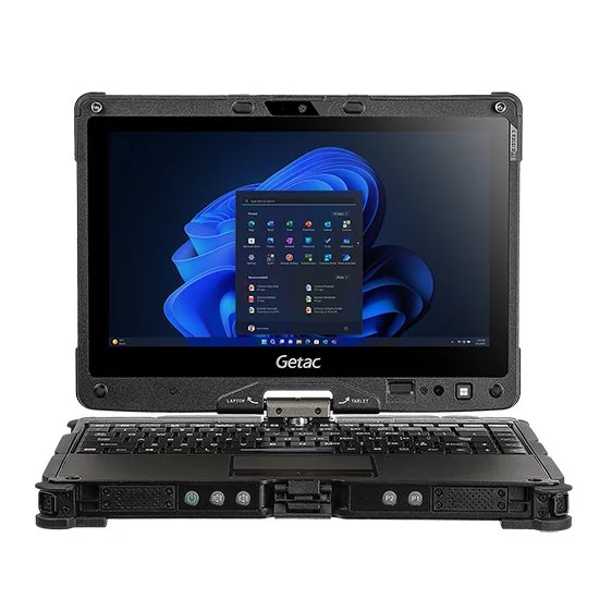 Getac V110 G7 i5-1235U Hybride (2-en-1) 29,5 cm (11.6") Écran tactile Full HD Intel® Core™ i5 8 Go DDR4-SDRAM 256 Go SSD Wi-Fi 6E (802.11ax) Windows 11 Pro Noir Getac V110 G7 i5-1235U Hybride (2-en-1) 29,5 cm (11.6") Écran tactile Full HD Intel® Core™ i5 8 Go DDR4-SDRAM 256 Go SSD Wi-Fi 6E (802.11ax) Windows 11 Pro Noir