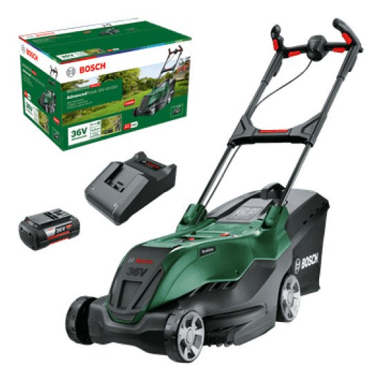 Bosch AdvancedRotak Marcher derrière un tracteur tondeuse Batterie Vert