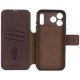 Decoded D26IPO17PDW5CN coque de protection pour téléphones portables 16 cm (6.3") Étui avec portefeuille Marron