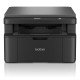 Brother DCP-L1640W Imprimante laser multifonction 3-en-1 monochrome A4 compacte et facile à utiliser. Éligible au forfait EcoPro.