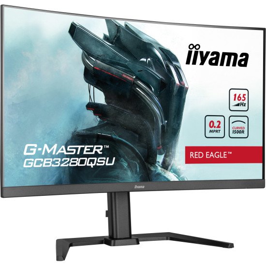 iiyama G-MASTER GCB3280QSU-B1 écran PC 80 cm (31.5") 2560 x 1440 pixels LED Noir