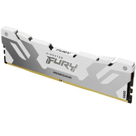 Kingston Technology FURY 48 Go 8000 MT/s DDR5 CL38 DIMM (Kit de 2) Renegade White Kingston Technology FURY 48 Go 8000 MT/s DDR5 CL38 DIMM (Kit de 2) Renegade White