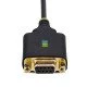 StarTech.com Câble USB vers Null Modem Série de 30cm, COM Retention, FTDI, Câble Adaptateur USB-A vers DB9 RS232, Vis/Écrous DB9 Interchangeables, Windows/macOS/Linux StarTech.com Câble USB vers Null Modem Série de 30cm, COM Retention, FTDI, Câble Adaptateur USB-A vers DB9 RS232, Vis/Écrous DB9 Interchangeables, Windows/macOS/Linux