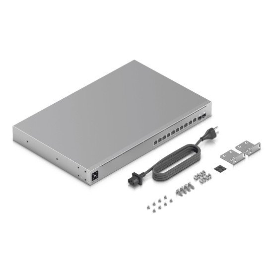 Ubiquiti UniFi Pro XG 10 PoE Géré L2/L3 10G Ethernet (100/1000/10000) Connexion Ethernet POE 1U Gris