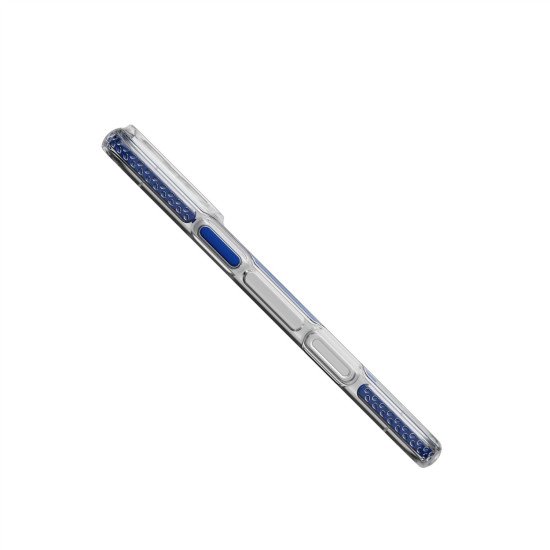 Tech21 EvoCrystal coque de protection pour téléphones portables 17,5 cm (6.9") Housse Bleu, Translucide