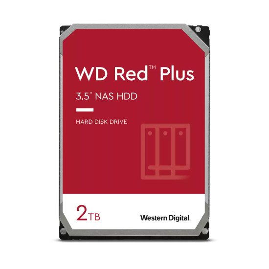 Western Digital Red Plus WD20EFPX disque dur 3.5" 2 To SATA