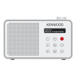 Kenwood CR-M25DAB-W Radio portable Numérique Blanc