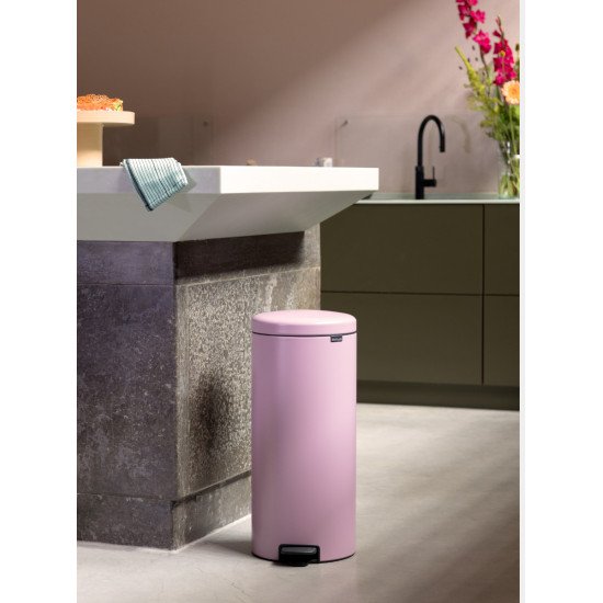 Brabantia NewIcon 30 L Ovale Acier Rose