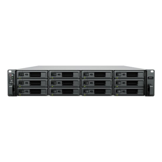 Synology SA SA3410 serveur de stockage NAS Rack (2 U) Ethernet/LAN Noir, Gris D-1541