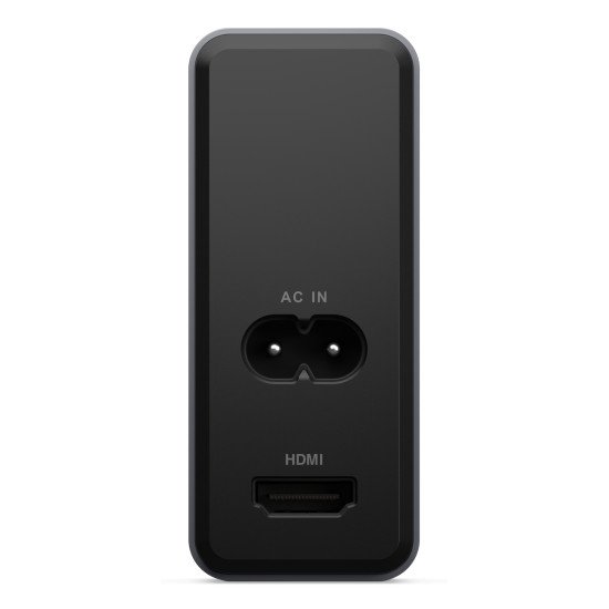 Lenovo G0AE0065EU station d'accueil Avec fil USB 3.2 Gen 1 (3.1 Gen 1) Type-C Noir, Gris