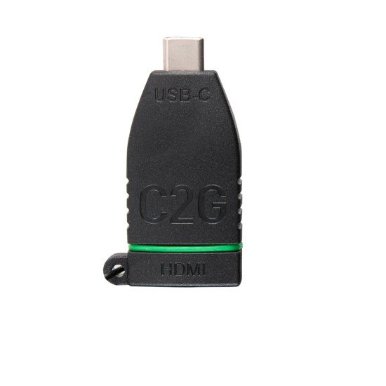 C2G 29878 changeur de genre de câble 3x HDMI Mini DisplayPort, DisplayPort, USB C Noir