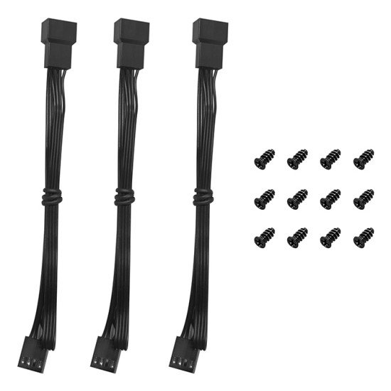 DeepCool FD12 V2 Boitier PC Ventilateur 12 cm Noir 4 pièce(s)