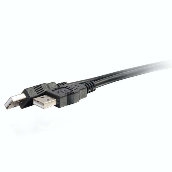 C2G Câble USB 2.0 A mâle vers A mâle de 1 m - Noir