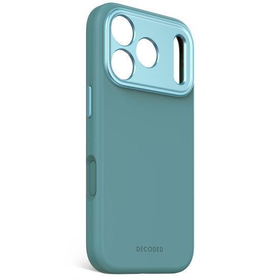 Decoded Silicone Backcover Apple iPhone 17 Pro Retro Blue coque de protection pour téléphones portables 16 cm (6.3") Housse Bleu