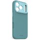 Decoded Silicone Backcover Apple iPhone 17 Pro Retro Blue coque de protection pour téléphones portables 16 cm (6.3") Housse Bleu