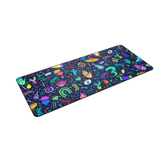 CHERRY XTRFY GP5-XL-FIESTA tapis de souris Tapis de souris de jeu Multicolore CHERRY XTRFY GP5-XL-FIESTA tapis de souris Tapis de souris de jeu Multicolore