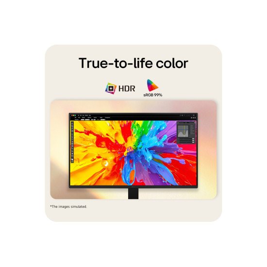 LG 24U411B-B écran PC 60,5 cm (23.8") 1920 x 1080 pixels Full HD LCD Noir