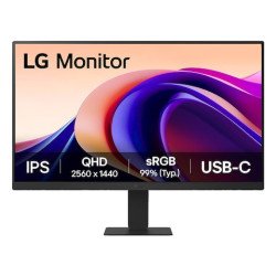 LG 24U631A-B écran PC 60,5 cm (23.8") 2560 x 1440 pixels Quad HD Noir