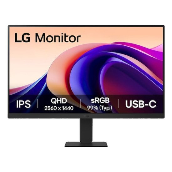 LG 24U631A-B écran PC 60,5 cm (23.8") 2560 x 1440 pixels Quad HD Noir