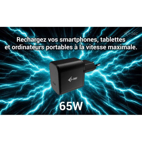 i-tec 65W USB-C GaN Charger