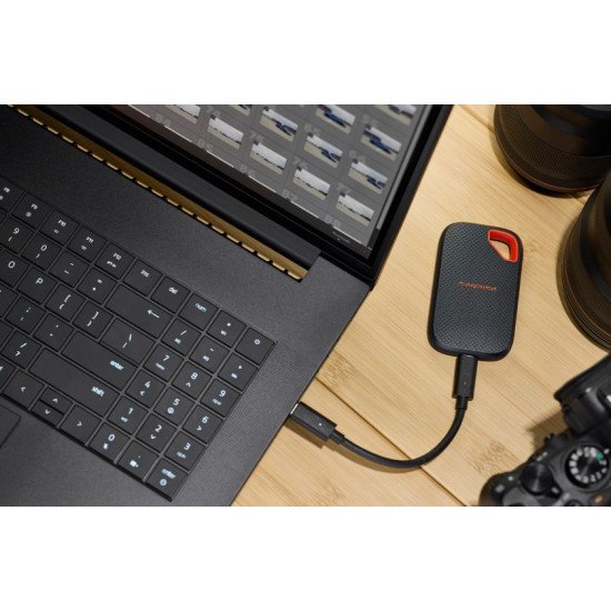 SanDisk Extreme Portable SSD (V3) 1 To USB Type-C USB 3.2 Gen 2x2 Rouge, Bleu