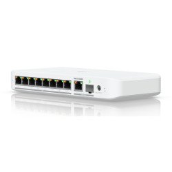 Ubiquiti UniFi Flex 2.5G PoE Géré L2 2.5G Ethernet (100/1000/2500) Connexion Ethernet POE Montage sur le bureau ou sur le mur Blanc