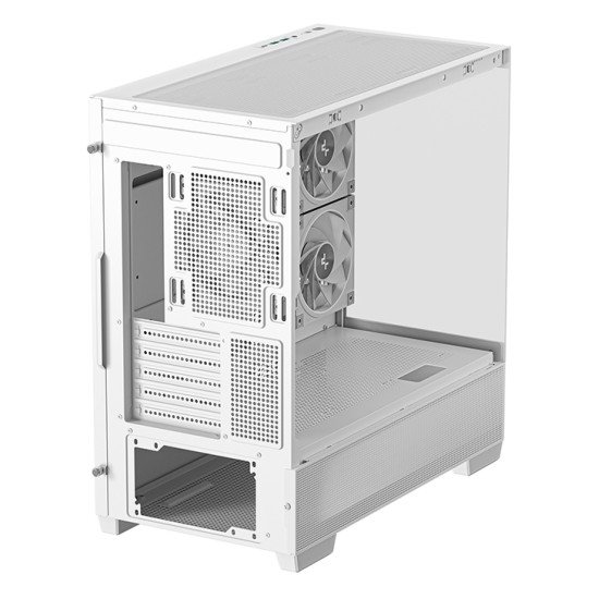 DeepCool CG380 3F WH Midi Tower Blanc