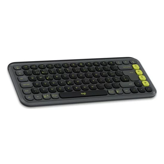 Logitech POP Icon Combo clavier Souris incluse Universel Bluetooth QWERTZ Suisse Graphite, Vert Logitech POP Icon Combo clavier Souris incluse Universel Bluetooth QWERTZ Suisse Graphite, Vert