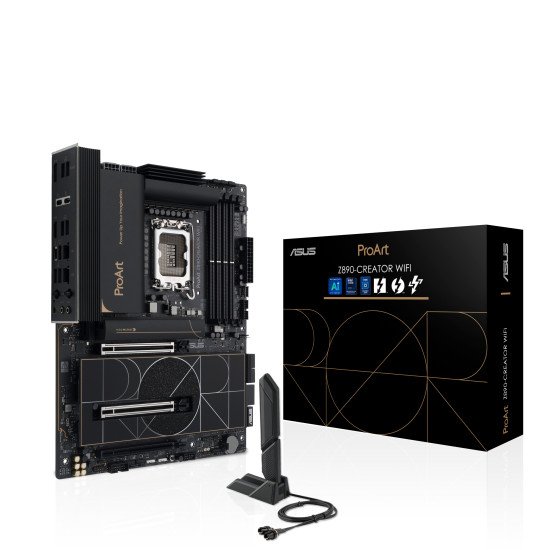 ASUS PROART Z890-CREATOR WIFI Intel Z890 LGA 1851 (Socket V1) ATX ASUS PROART Z890-CREATOR WIFI Intel Z890 LGA 1851 (Socket V1) ATX