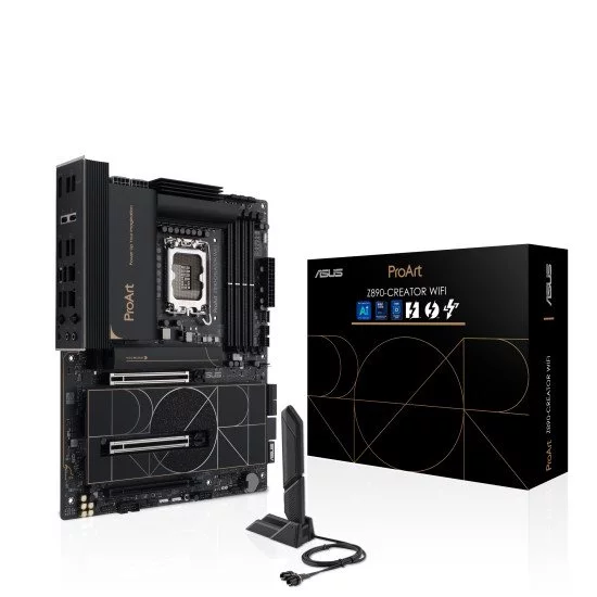 ASUS PROART Z890-CREATOR WIFI Intel Z890 LGA 1851 (Socket V1) ATX ASUS PROART Z890-CREATOR WIFI Intel Z890 LGA 1851 (Socket V1) ATX
