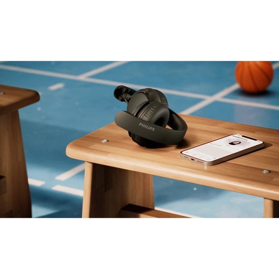 Philips TAH4000BK/00 casque Sans fil Arceau Appels/Musique USB Type-C Bluetooth Noir