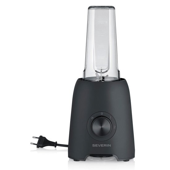 Severin SM 3724 blender 1,5 L Mélangeur de table 600 W Noir, Transparent