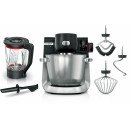 Bosch Serie 6 MUMS6ZS17 robot de cuisine 1600 W 5,5 L Noir, Acier inoxydable