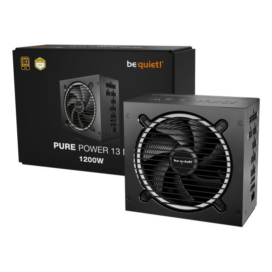 be quiet! Pure Power 13 M | 1200W unité d'alimentation d'énergie 20+4 pin ATX ATX Noir
