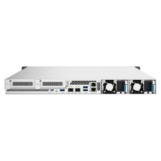 QNAP TS-h1090FU NAS Rack (1 U) EPYC 7302P 128 Go DDR4 0 To QuTS hero Noir, Gris QNAP TS-h1090FU NAS Rack (1 U) EPYC 7302P 128 Go DDR4 0 To QuTS hero Noir, Gris