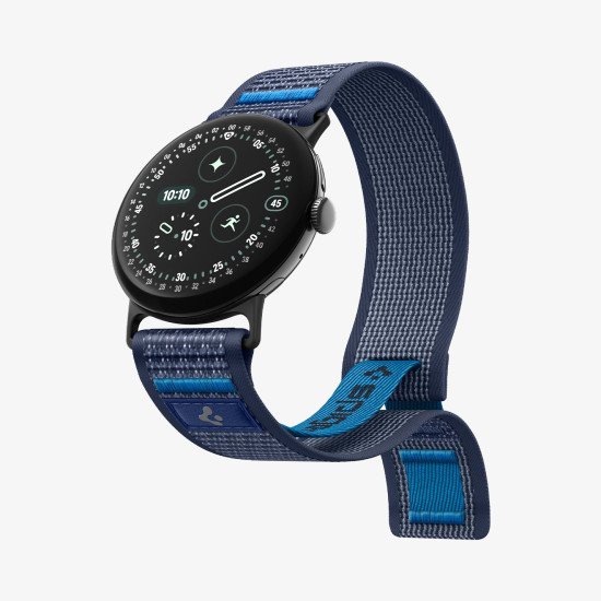 Spigen Athlex Air Bande Marine, Bleu Tissu