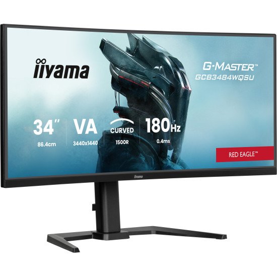 iiyama G-MASTER GCB3484WQSU-B1 écran PC 86,4 cm (34") iiyama G-MASTER GCB3484WQSU-B1 écran PC 86,4 cm (34")