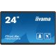 iiyama TW2424AS-B1 affichage de messages Panneau plat de signalisation numérique 60,5 cm (23.8") Wifi 250 cd/m² 4K Ultra HD Noir Écran tactile Intégré dans le processeur Android 24/7